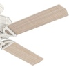 image:imageHunter Brunswick Indoor  Outdoor Ceiling Fan with Remote Control 52 Fresh White