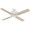image:imageHunter Brunswick Indoor  Outdoor Ceiling Fan with Remote Control 52 Fresh White
