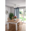 image:imageHunter Crestfield Indoor Ceiling Fan Quiet 42 inch Fresh White  with LED Lights and Pull Chain Low Profile Flush Mount 5 Blades For Bedroom Living Room Kitchen 52152Fresh White