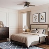 image:imageHunter Dempsey 44 inch Indoor Low Profile Ceiling Fan and Remote Control Noble Bronze Ceiling Fan 3 Speed WhisperWind Motor 59336 for Bedrooms Living Rooms or KitchensNoble Bronze