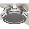 image:imageHunter Dempsey 44 inch Indoor Low Profile Ceiling Fan and Remote Control Noble Bronze Ceiling Fan 3 Speed WhisperWind Motor 59336 for Bedrooms Living Rooms or KitchensBrushed Nickel