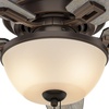 image:imageHunter Donegan Indoor Ceiling Fan with LED Light and Pull Chain Control 44 BronzeDark
