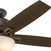 image:imageHunter Donegan Indoor Ceiling Fan with LED Light and Pull Chain Control 52 White