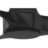 image:imageHunter Fan 52 Inch Matte Black Ceiling Fan with 3 Blades IndoorOutdoor Ceiling Fan for Living Room Bedroom Farmhouse Kitchen Patio Renewed