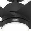 image:imageHunter Fan 52 inch Casual Matte Black Outdoor Ceiling Fan with LED Light Kit Renewed