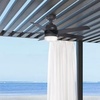 image:imageHunter Fan 52 inch Casual Matte Black Outdoor Ceiling Fan with LED Light Kit Renewed