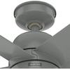 image:imageHunter Fan 52 inch Casual Quartz Grey Outdoor Ceiling Fan with LED Light Kit Renewed