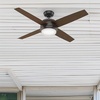 image:imageHunter Fan 52 inch Ceiling Fan with Light Outdoor or Indoor Noble Bronze Ceiling Fan for Porch Living Room Office Kitchen Garage 4 Blades Renewed