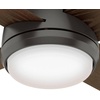 image:imageHunter Fan 52 inch Ceiling Fan with Light Outdoor or Indoor Noble Bronze Ceiling Fan for Porch Living Room Office Kitchen Garage 4 Blades Renewed