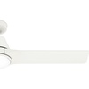 image:imageHunter Fan 52 inch Ceiling Fan with Light Outdoor or Indoor White Ceiling Fan with Remote for Porch Living Room Office Kitchen Garage 3 Blades Renewed