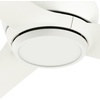 image:imageHunter Fan 52 inch Ceiling Fan with No Light Outdoor or Indoor Matte White Ceiling Fan with Remote for Porch Living Room Office Kitchen Garage 3 Blades Renewed