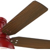 image:imageHunter Fan 52 inch Low Profile Barn Red IndoorOutdoor Ceiling Fan with Light Kit Renewed