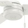 image:imageHunter Fan 52 inch Outdoor Industrial Ceiling fan 3Blade Renewed Fresh White