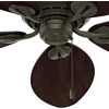 image:imageHunter Fan 54 inch Contemporary Provencal Gold Outdoor Ceiling Fan and Pull Chain Renewed