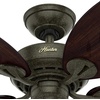 image:imageHunter Fan 54 inch Contemporary Provencal Gold Outdoor Ceiling Fan and Pull Chain Renewed