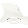 image:imageHunter Fan 60 inch Ceiling Fan with Light and Remote Outdoor or Indoor White Ceiling Fan for Porch Living Room Office Kitchen Garage 3 Blades Renewed
