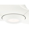 image:imageHunter Fan 60 inch Ceiling Fan with Light and Remote Outdoor or Indoor White Ceiling Fan for Porch Living Room Office Kitchen Garage 3 Blades Renewed