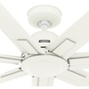 image:imageHunter Fan 60 inch Matte White IndoorOutdoor Ceiling Fan with 7 Baldes for Living Room Bedroom Farmhouse Porch Renewed