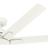image:imageHunter Fan 60 inch Matte White IndoorOutdoor Ceiling Fan with 7 Baldes for Living Room Bedroom Farmhouse Porch Renewed