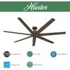 image:imageHunter Fan 72 inch Ceiling Fan with No Light Outdoor or Indoor Matte Bronze Ceiling Fan for Porch Living Room Office Kitchen Garage 7 Blades Renewed