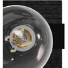 image:imageHunter Fan Company 13050 Donelson Wall Sconce Small Brushed IronNatural Black Iron