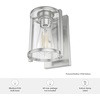 image:imageHunter Fan Company 19126 Astwood Wall Sconce Brushed NickelBrushed Nickel