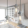 image:imageHunter Fan Company 19158 Devon Park Cluster Pendant Light Brushed Nickel