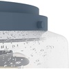 image:imageHunter Fan Company 19163 Hartland Flush Mount Light Indigo BlueIndigo Blue