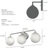 image:imageHunter Fan Company 19178 Hepburn Vanity Light Brushed Nickel