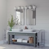 image:imageHunter Fan Company 19178 Hepburn Vanity Light Brushed Nickel