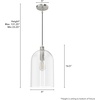 image:imageHunter Fan Company 19205 Lochemeade Pendant Noble BronzeBrushed Nickel