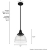 image:imageHunter Fan Company 19247 Cypress Grove Pendant Natural Iron