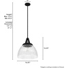 image:imageHunter Fan Company 19251 Cypress Grove Pendant Natural Iron