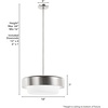 image:imageHunter Fan Company 19274 Station Pendant Light Large Brushed Nickel