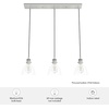 image:imageHunter Fan Company 19308 Van Nuys Linear Cluster Brushed Nickel