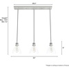image:imageHunter Fan Company 19308 Van Nuys Linear Cluster Brushed Nickel