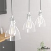image:imageHunter Fan Company 19308 Van Nuys Linear Cluster Brushed Nickel