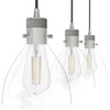 image:imageHunter Fan Company 19308 Van Nuys Linear Cluster Brushed Nickel