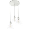 image:imageHunter Fan Company 19310 Van Nuys Cluster Pendant Light Brushed Nickel