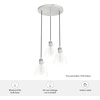 image:imageHunter Fan Company 19310 Van Nuys Cluster Pendant Light Brushed Nickel
