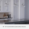 image:imageHunter Fan Company 19328 Cypress Grove Pendant Light Brushed Nickel