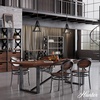 image:imageHunter Fan Company 19449 Rafner Pendant Light Natural Black Iron
