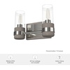 image:imageHunter Fan Company 19465 River Mill Vanity Light Brushed Nickel