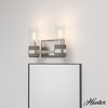 image:imageHunter Fan Company 19465 River Mill Vanity Light Brushed Nickel