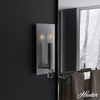 image:imageHunter Fan Company 19527 Sunjai Wall Sconce Alturas GoldBrushed Nickel