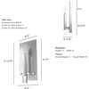 image:imageHunter Fan Company 19527 Sunjai Wall Sconce Alturas GoldBrushed Nickel