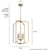 image:imageHunter Fan Company 19576 Zoanne Pendant Alturas Gold