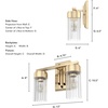 image:imageHunter Fan Company 19682 Gatz Vanity Lighting Alturas Gold