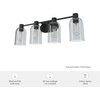 image:imageHunter Fan Company 19711 Lochemeade Vanity Light Natural Iron
