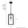 image:imageHunter Fan Company 19738 Dukestown Pendant Light Natural Iron